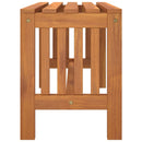 vidaXL tömör eukaliptuszfa kerti pad 80 cm