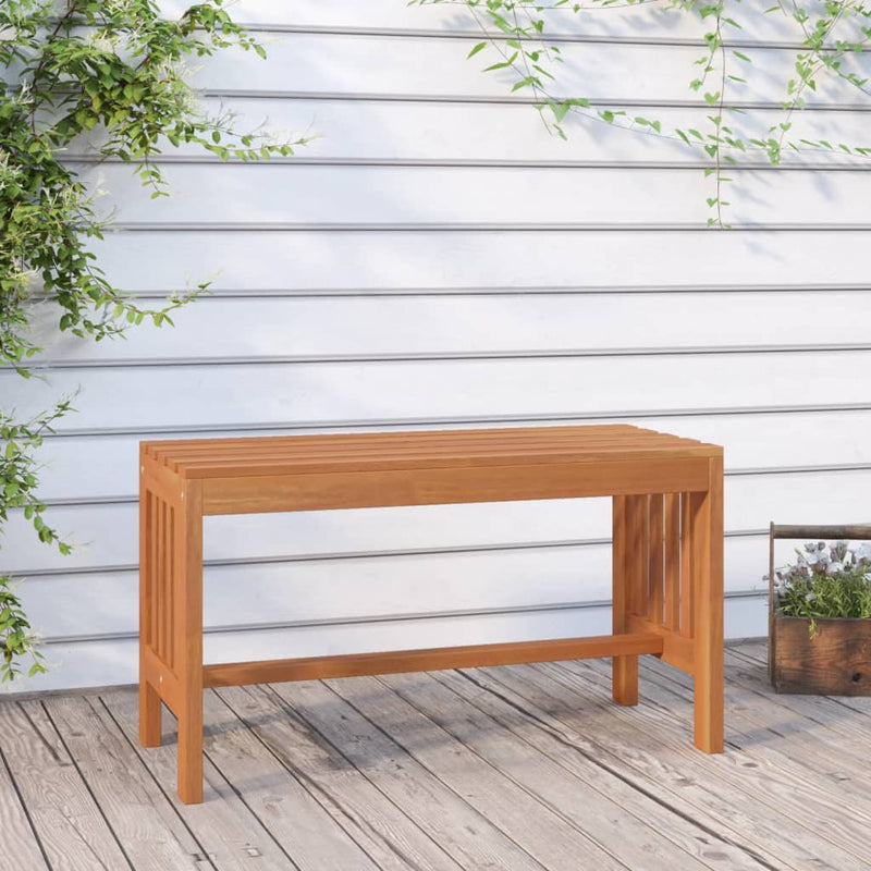 vidaXL tömör eukaliptuszfa kerti pad 80 cm