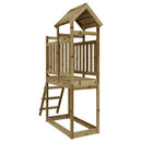 vidaXL impregnált fenyőfa kültéri játszószett 53 x 110 x 214 cm