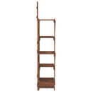 vidaXL tömör fenyőfa virágtartó állvány 60 x 25 x 130 cm