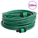 vidaXL medence tömlő zöld 100 m PVC