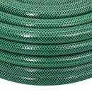 vidaXL kerti tömlő szerelvénykészlettel Zöld 0,75" 30 m PVC