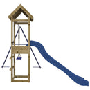 vidaXL impregnált fenyőfa kültéri játszószett