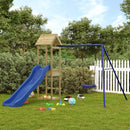 vidaXL impregnált fenyőfa kültéri játszószett