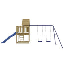 vidaXL impregnált fenyőfa kültéri játszószett