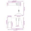 vidaXL tömör fenyőfa kültéri játszószett