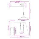 vidaXL tömör duglászfenyő kültéri játszószett