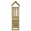 vidaXL impregnált fenyőfa játszóház mászófallal