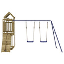 vidaXL impregnált fenyőfa kültéri játszószett