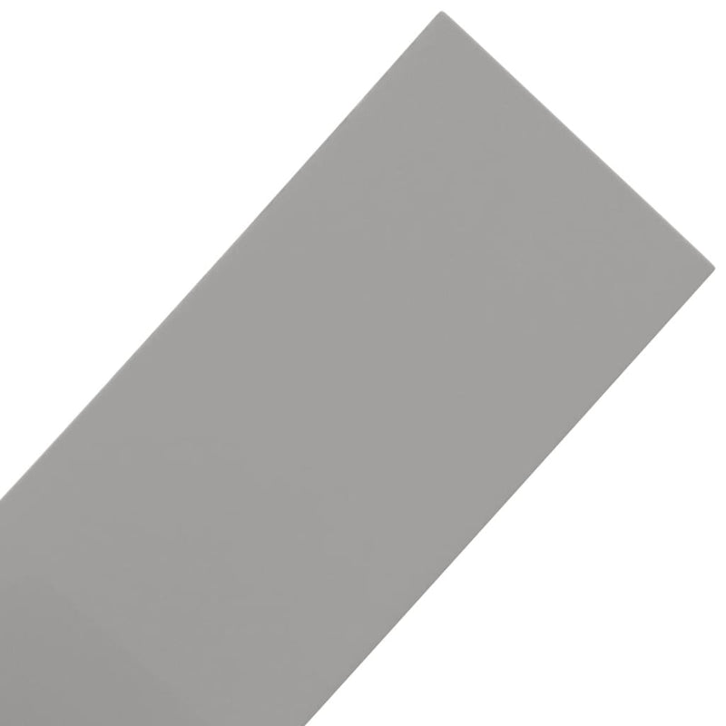 vidaXL 3 db szürke polietilén kerti szegély 10 m x 15 cm