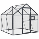 vidaXL antracit alumínium madárház 1,79 x 2 x 1,85 m