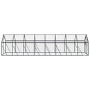 vidaXL antracit alumínium madárház 1,79 x 8 x 1,85 m