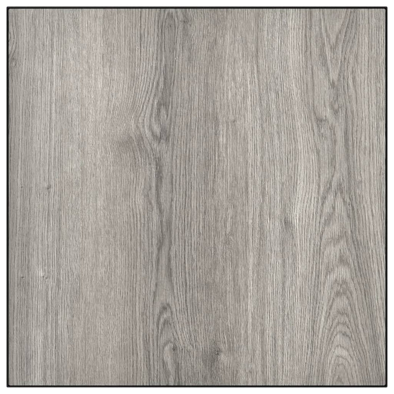 vidaXL szürke DPC és acél kerti dohányszóasztal 55 x 55 x 31 cm