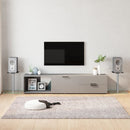 vidaXL 2 db 1-oszlopos ezüstszínű edzett üveg hangszóró állvány