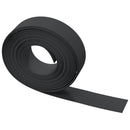 vidaXL fekete polietilén kerti szegély 10 m x 15 cm