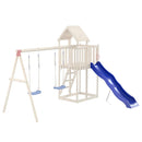 vidaXL kék polipropilén játszócsúszda 210 x 40 cm