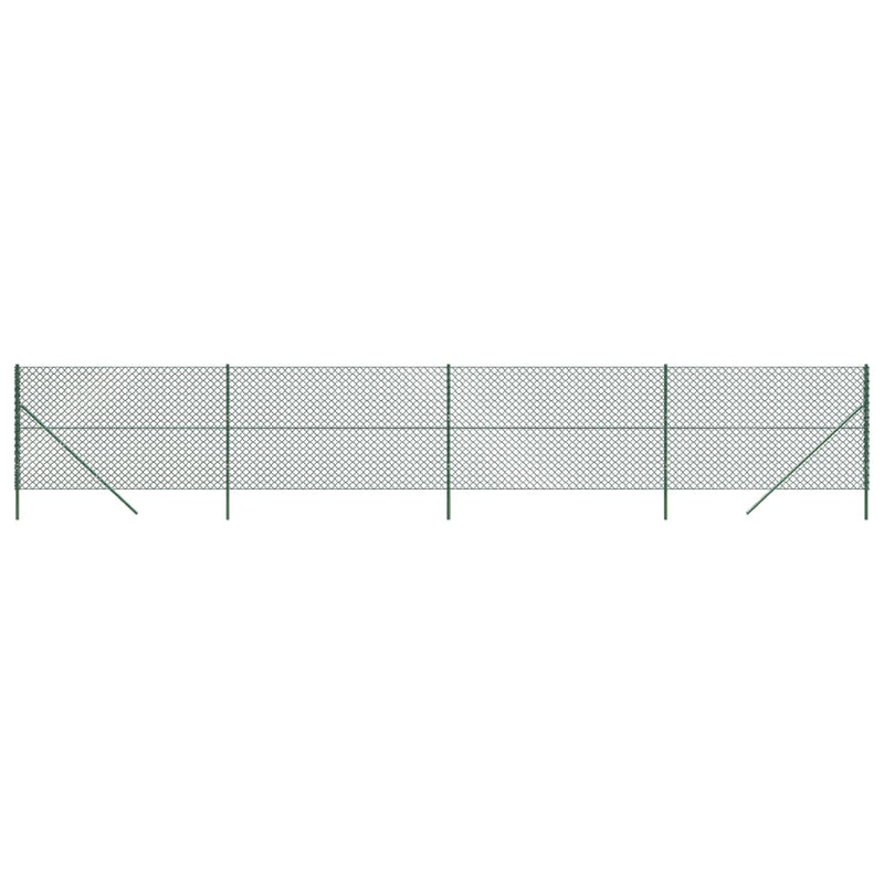 vidaXL zöld drótkerítés 1,4 x 10 m