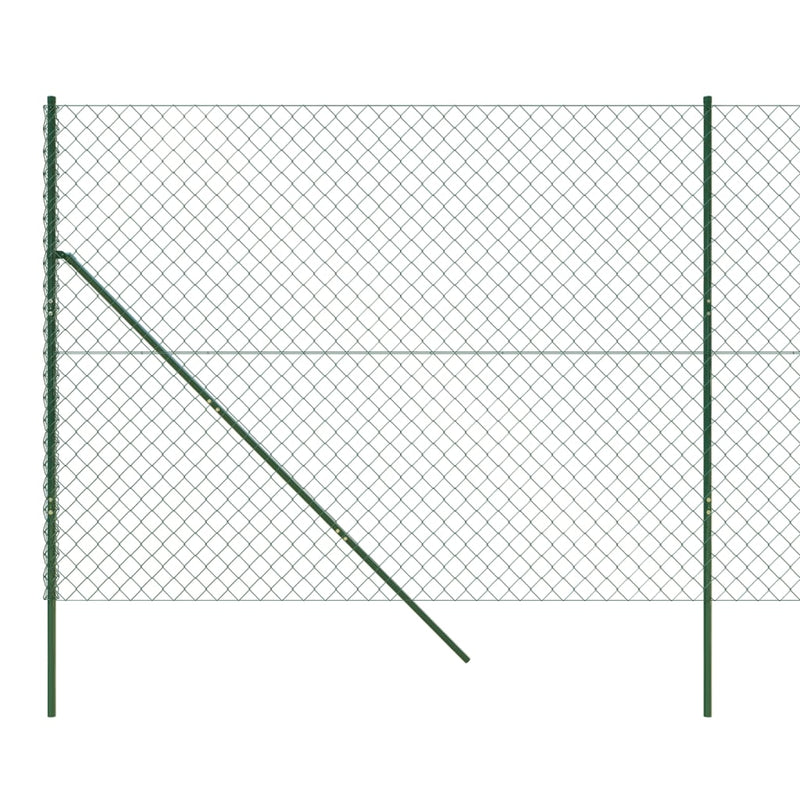 vidaXL zöld drótkerítés 2,2 x 10 m