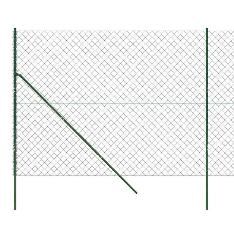 vidaXL zöld drótkerítés 1,6 x 25 m
