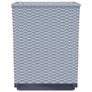 vidaXL 2 db világosszürke polipropilén növénytartó 30 x 30 x 37 cm