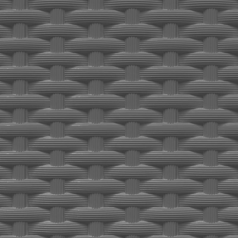vidaXL 2 db fekete polipropilén növénytartó 30 x 30 x 37 cm