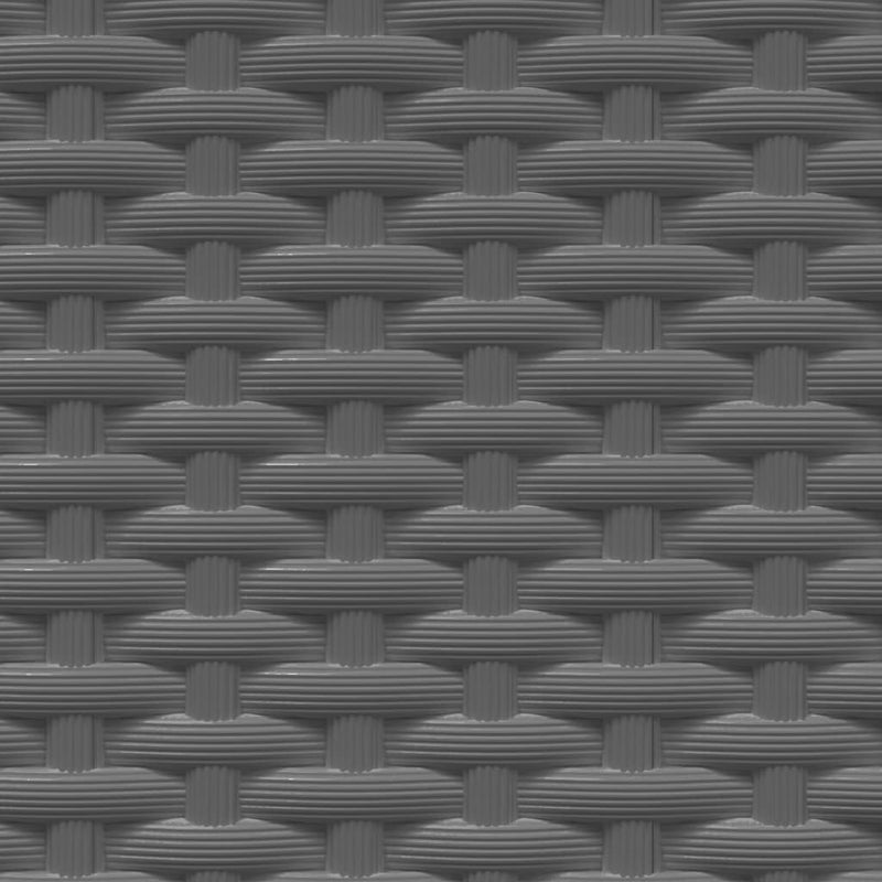 vidaXL 4 db fekete polipropilén növénytartó 30 x 30 x 37 cm