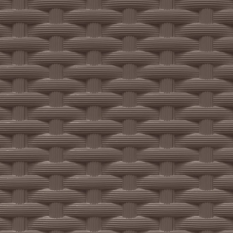 vidaXL 4 db barna polipropilén növénytartó 30 x 30 x 37 cm