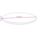 vidaXL bambusz asztallap Ø30 x 1,5 cm