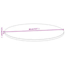 vidaXL bambusz asztallap Ø80 x 1,5 cm