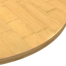 vidaXL bambusz asztallap Ø90 x 1,5 cm