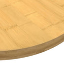 vidaXL bambusz asztallap Ø80 x 2,5 cm