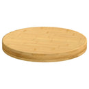 vidaXL bambusz asztallap Ø40 x 4 cm