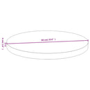 vidaXL bambusz asztallap Ø60 x 4 cm