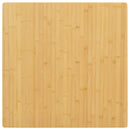 vidaXL bambusz asztallap 70 x 70 x 1,5 cm