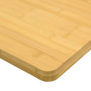 vidaXL bambusz asztallap 70 x 70 x 1,5 cm