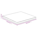 vidaXL bambusz asztallap 50 x 50 x 2,5 cm