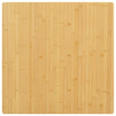 vidaXL bambusz asztallap 80 x 80 x 2,5 cm