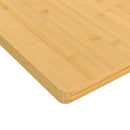 vidaXL bambusz asztallap 80 x 80 x 2,5 cm