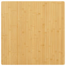 vidaXL bambusz asztallap 90 x 90 x 2,5 cm