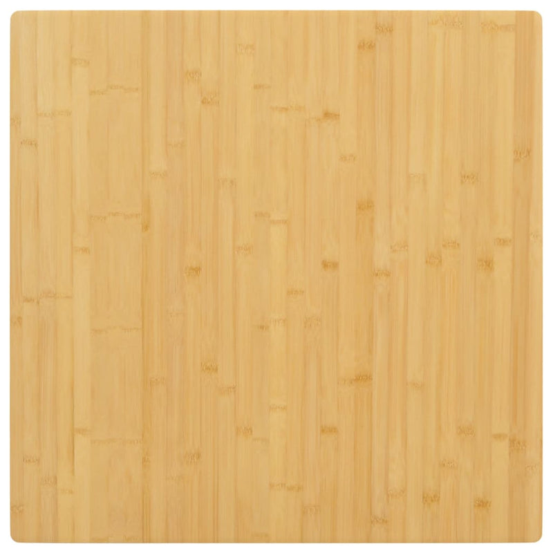 vidaXL bambusz asztallap 70 x 70 x 4 cm