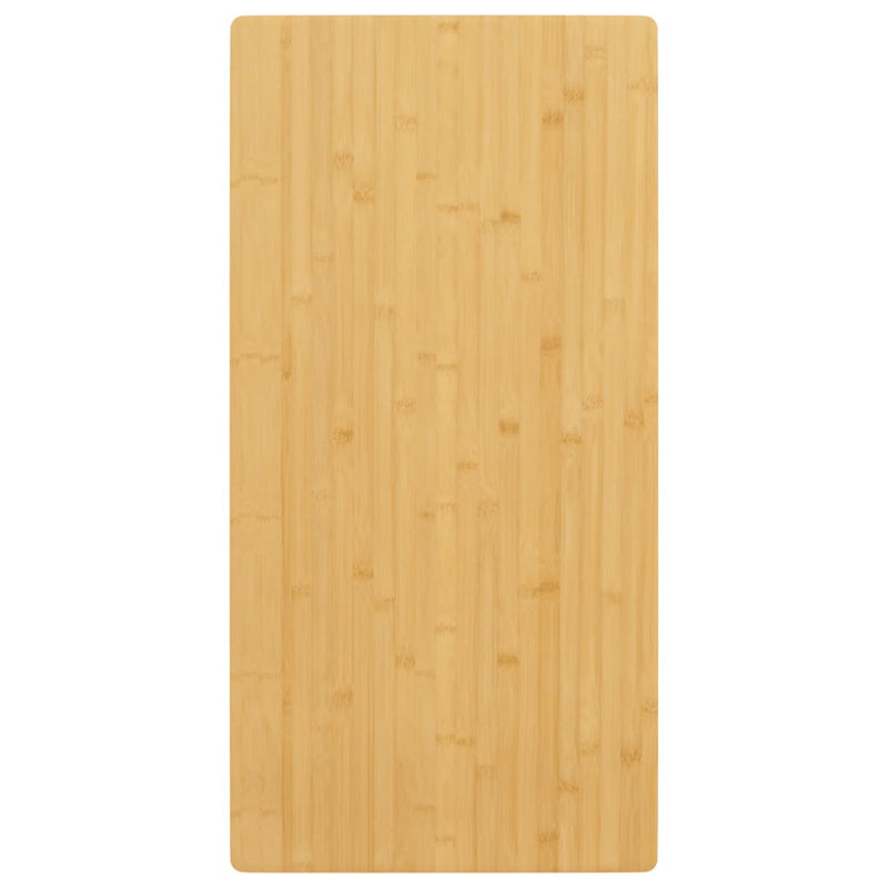 vidaXL bambusz asztallap 50x100x4 cm