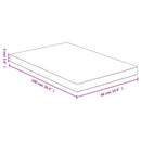vidaXL bambusz asztallap 60 x 100 x 4 cm