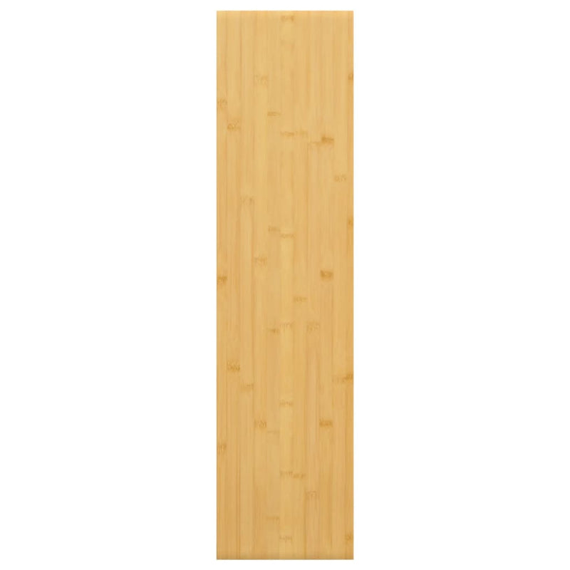 vidaXL bambusz fali polc 80x20x4 cm