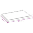 vidaXL bambusz vágódeszka 30x20x1,5 cm