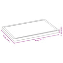 vidaXL bambusz vágódeszka 40 x 30 x 1,5 cm