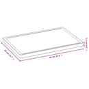 vidaXL bambusz vágódeszka 40 x 60 x 1,5 cm