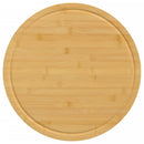 vidaXL 6 db bambusz vágódeszka Ø30 x 1,5 cm