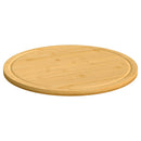 vidaXL 6 db bambusz vágódeszka Ø40 x 1,5 cm