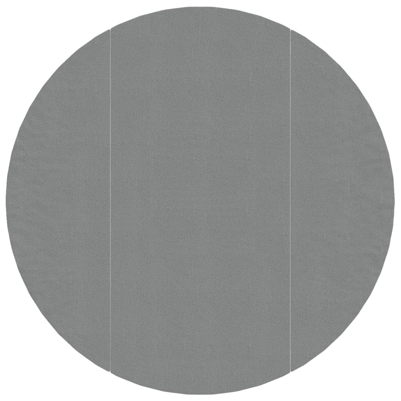 vidaXL világosszürke poliészter geotextília medencealátét Ø 306 cm