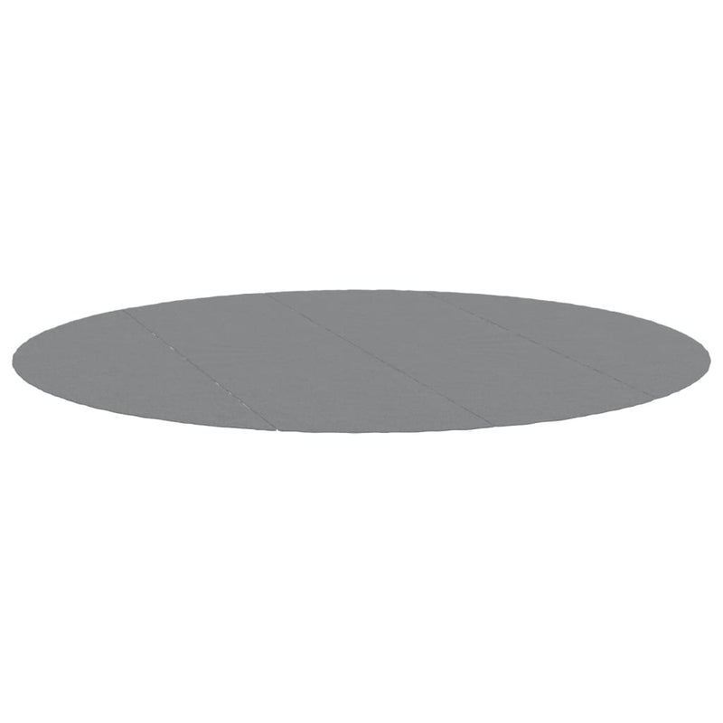 vidaXL világosszürke poliészter geotextília medencealátét Ø 428 cm